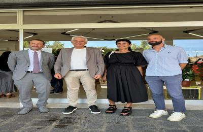 Le autorità all'inaugurazione "Open Day"